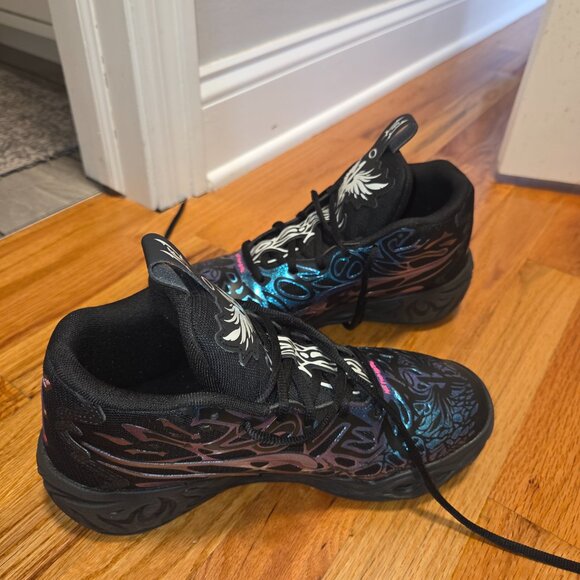 Puma MB.04 Reflections Jr. Lamelo Ball sneakers, Youth size 7, - Picture 2 of 7